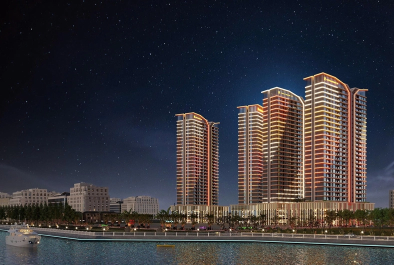 Capital Square Đà Nẵng | Bảng Giá Gốc & CK 15% (Đợt 1) 20 Phối cảnh đêm toàn dự án Capital Square Đà Nẵng – Biểu tượng sống thượng lưu 2025